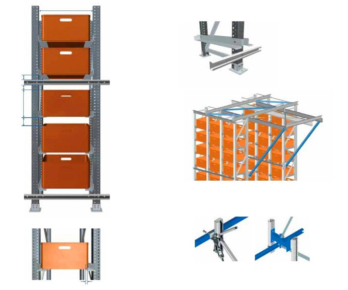 China Manufacturer Automated Asrs Racking