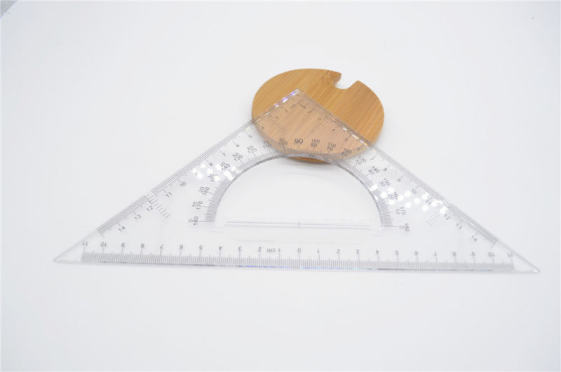 2 in 1 China Triangular Ruler Set for Office Stationery