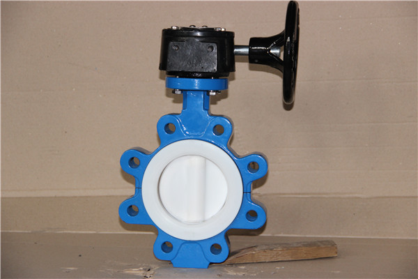 PTFE Coated Lug Type Butterfly Valve (D7L1X-10/16)