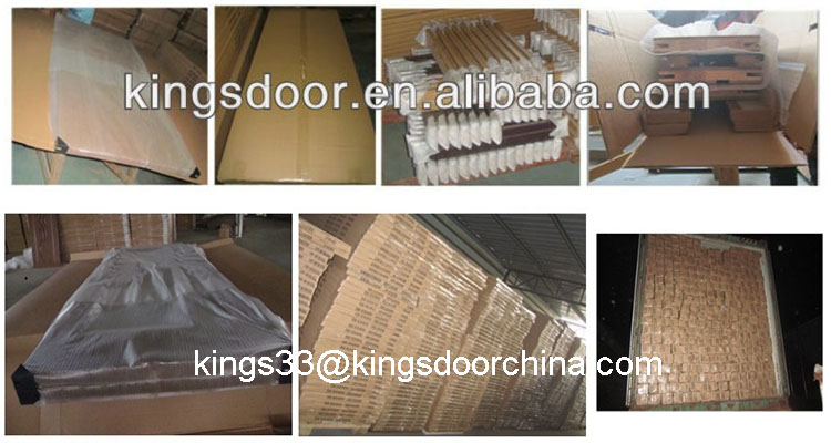 PVC Coated Flush MDF Wooden Door