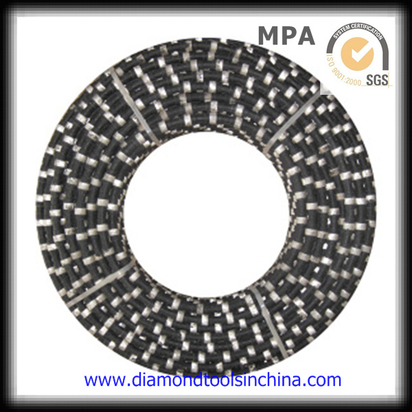 10.5mm Diamond Wire Saw for Reinforced Concrete, Stone Steel, Granite, Marble, Shipwrecks,