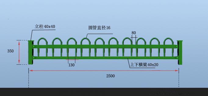 High Quality Lawn Fence /Edging Fence