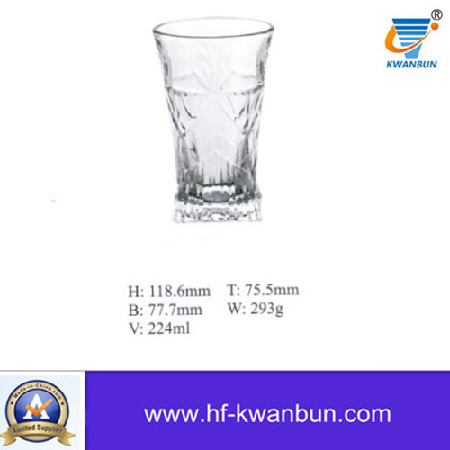 Mould Glass Cup Glassware Tea Cup Kb-Hn0793