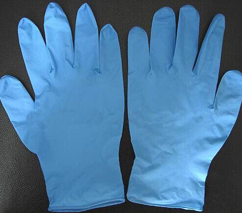 Cleanroom, Workshop Disposable Nitrile Gloves Approved by CE, FDA