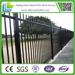 High Quality Decorative Wrought Iron Spearhead Steel Fence