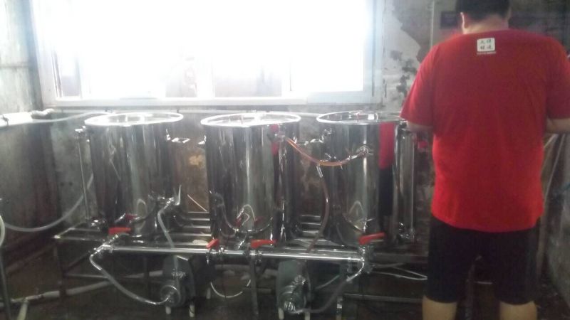 Stainless Steel Beer Brewing Tank Complete Set