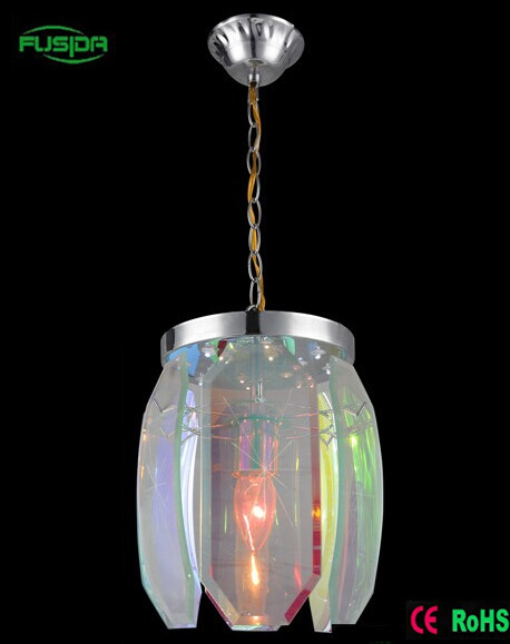 High Quality Popular LED Pendant Light with Mix Color Glass (D-9275/1 LED)