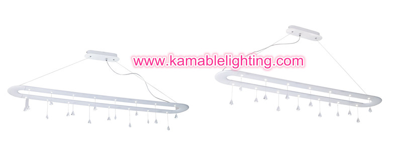 Modern Double Deck Hanging LED Lamps (AD11007-20+12B)