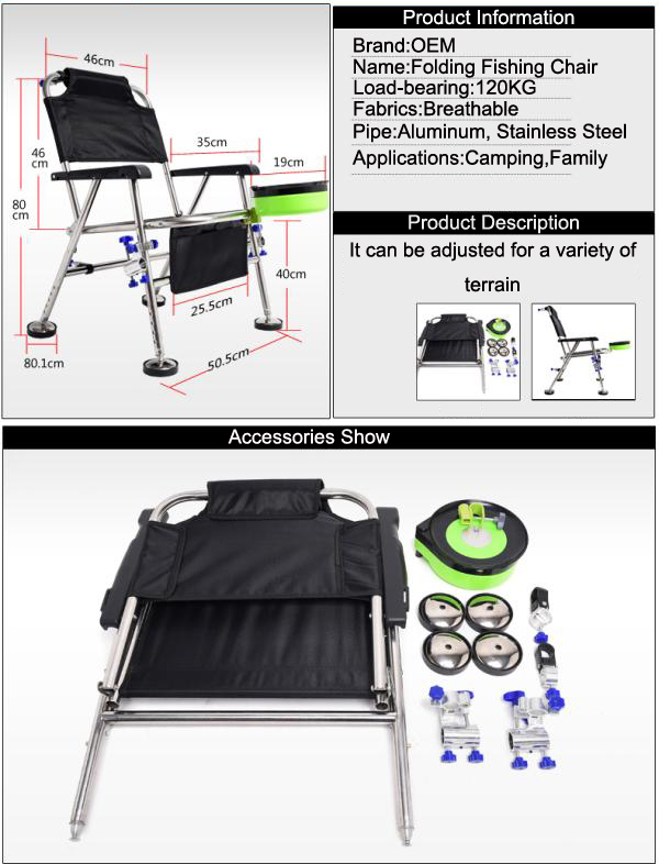 Portable Outdoor Folding Fishing Chair