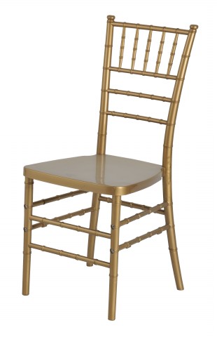 Painted Reinforced Gold Chiavari Chair for Party