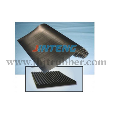 Thin Ribbed Rubber Matting