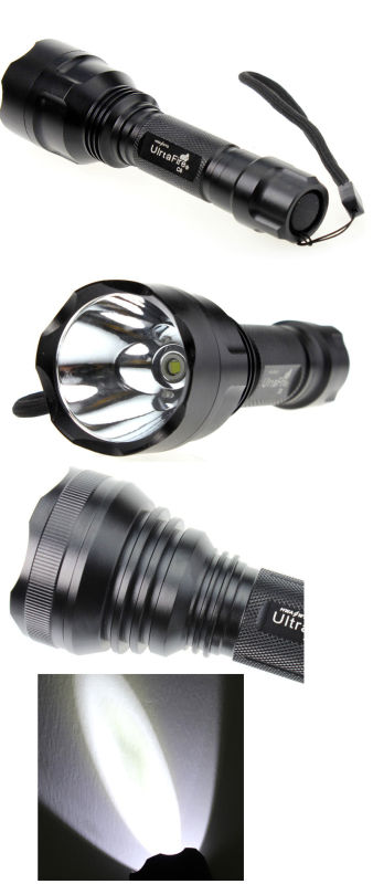 1200 Lumens Tactical Rechargeable CREE Flashlight