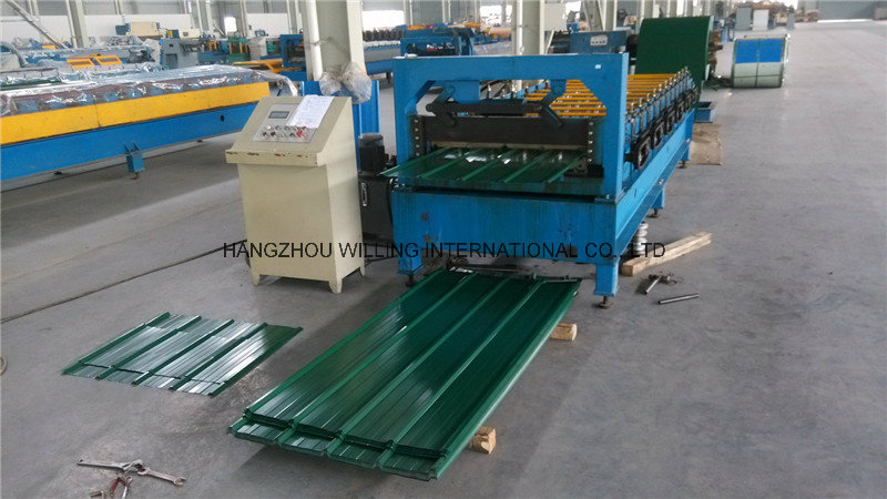 Cheap Color Coated Steel Wall Roll Forming Machinery Making