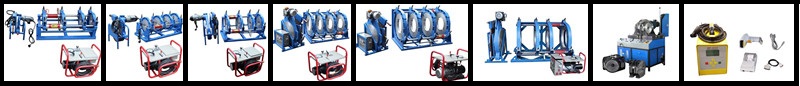 ISO, Ce, SGS Certification Manual HDPE Welding Equipment From 50mm to 200mm