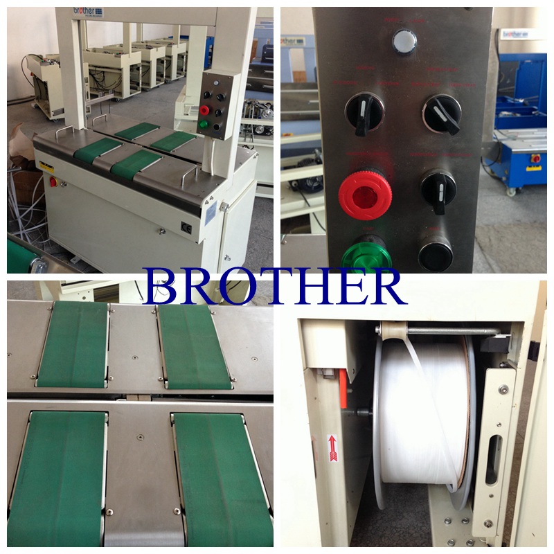 Ap8060b Automatic Strapping Machines with Belt Driving for Heavy Product