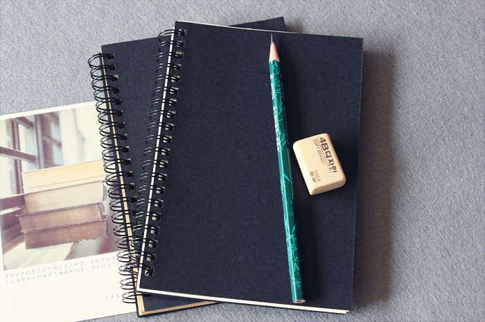 Blank Kraft Paper Cover Spiral Notebook Wholesale