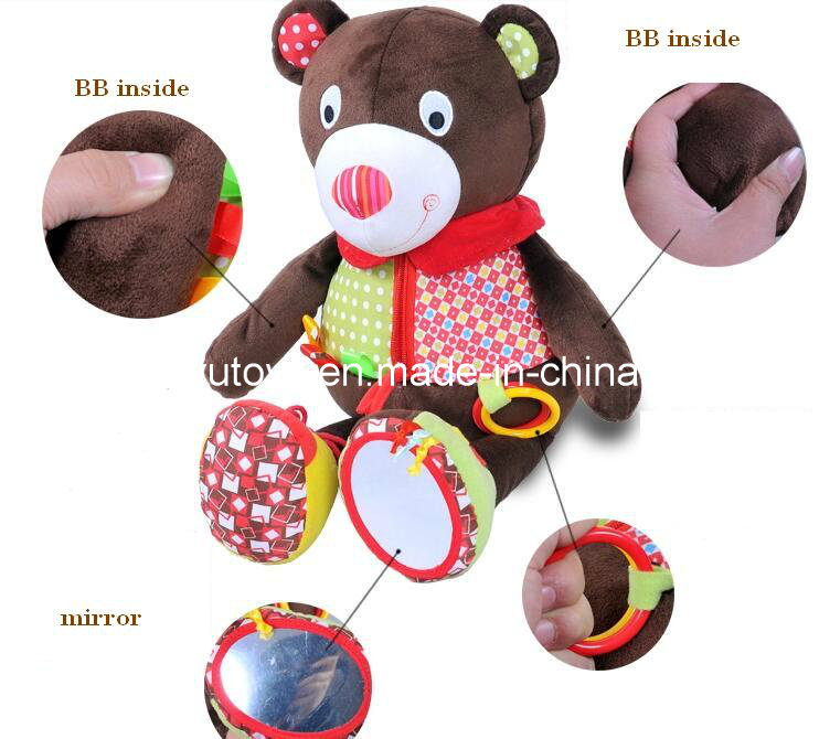 Factory Supply Baby Plush Educational Toy