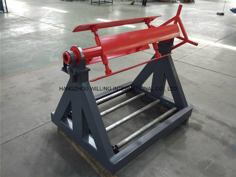 3 Tons Color Aluminium Sheet Metal Simple Uncoiler