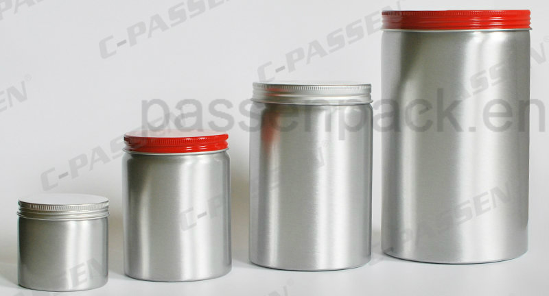 High-End Metal Food Packaging Container for Albumen Powder (PPC-AC-062)