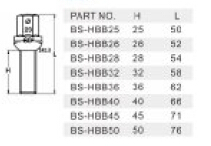 Extended Ball Seat Lug Bolts M14*1.5