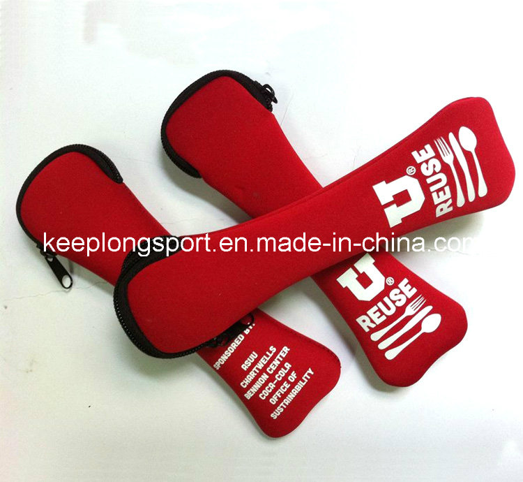 Fashionable Insulated Neoprene Case for Fork and Knife