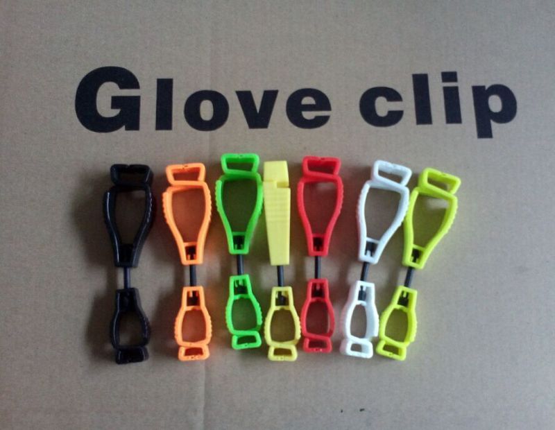 High Quality Pretty Plastic Gloves Safety Clip