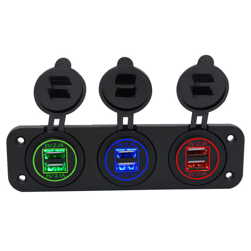 Dual USB Car Charger 12V Socket