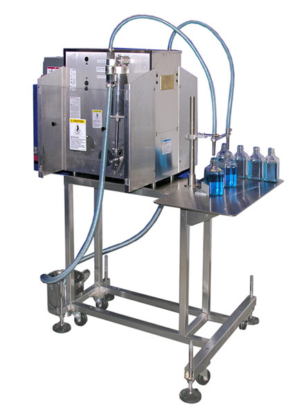 Semi-Automatic Double Head Pneumatic Horizontal Liquid Filling Machine