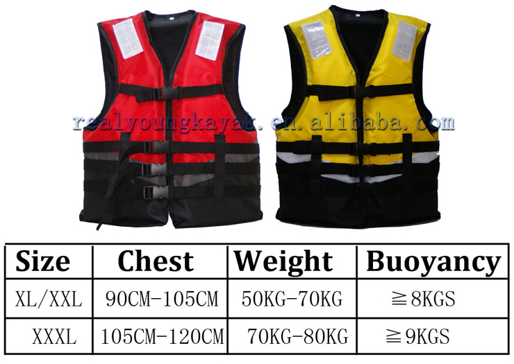 Cheap Foam Kayak Wholesale Safety Vest Swimming Life Jacket Price