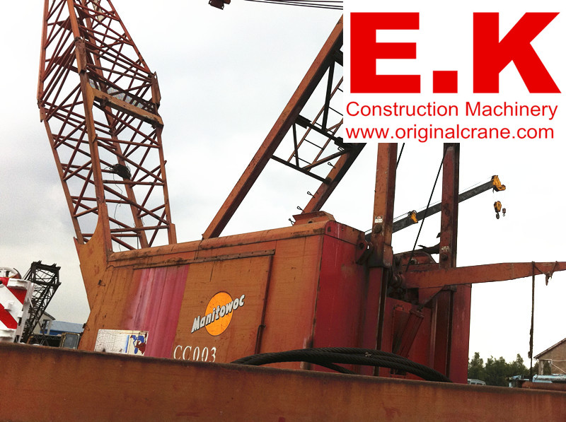 210ton Used Original Manitowoc Crawler Crane Construction Machinery (4100W)