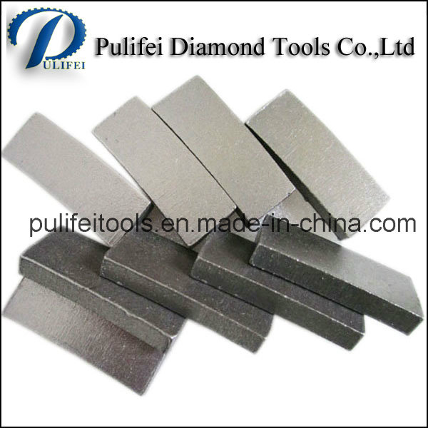 Cutting Granite Block Diamond Segment for Small Circle Saw Blade