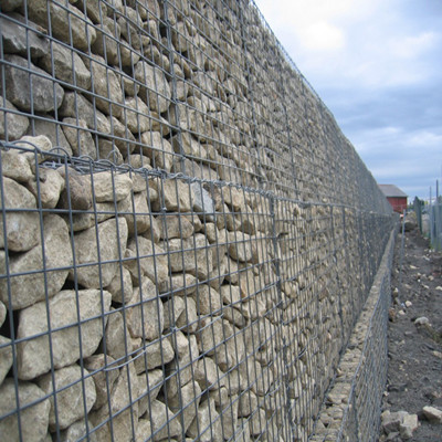 PVC Gabion Box Mesh / Hexagonal Wire Mesh