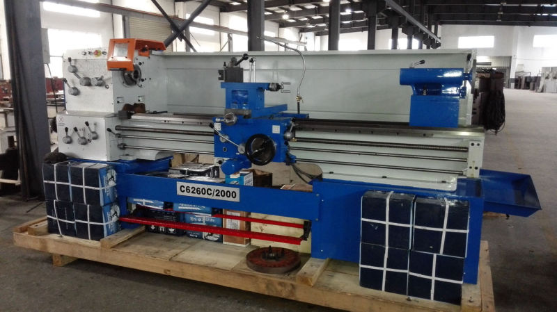 Turning Lathe Machine C6240c/C6250c/C6260c Dis. 1000mm, 1500mm, 2000mm