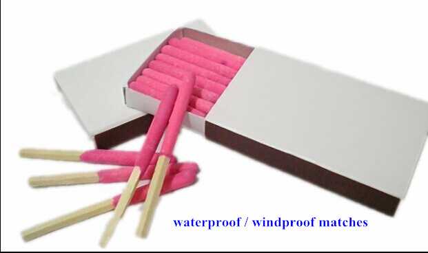 Outdoor Emergency Candle, Waterproof / Windproof Matches