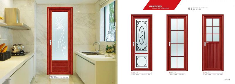 Aluminium Door Sliding Door Toliet Door Wc Door Glasses Door Balcony Door (05)