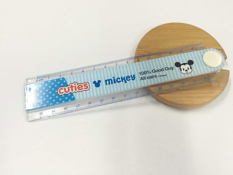 Animal Color Folding Plastic Ruler for School and Office Staitonery