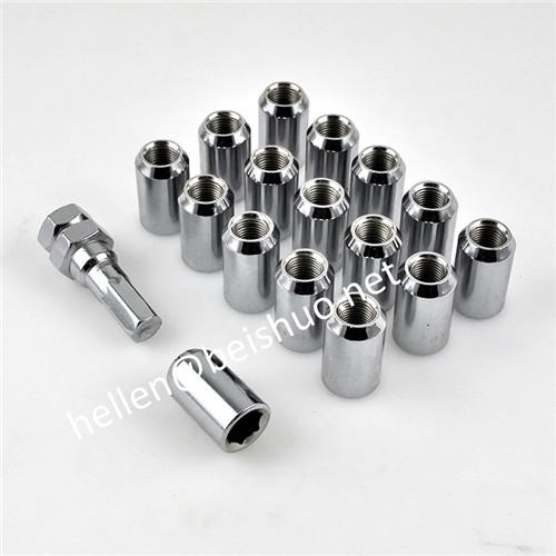 16+1 Wheel Nuts Lock Set with Key