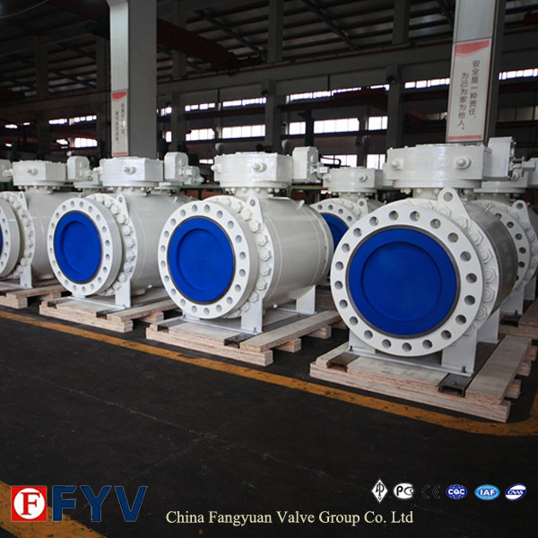 API Flanged Trunnion Mounted Ball Valve