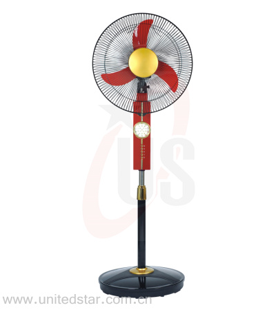 Solar Energy DC Fan, 16inch DC Stand Fan