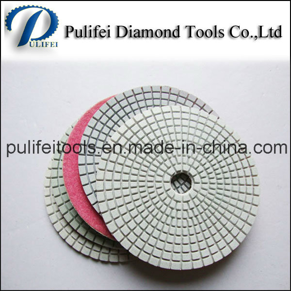 Wet Dry Use Diamond Polishing Pad for Marble Granite Concrete