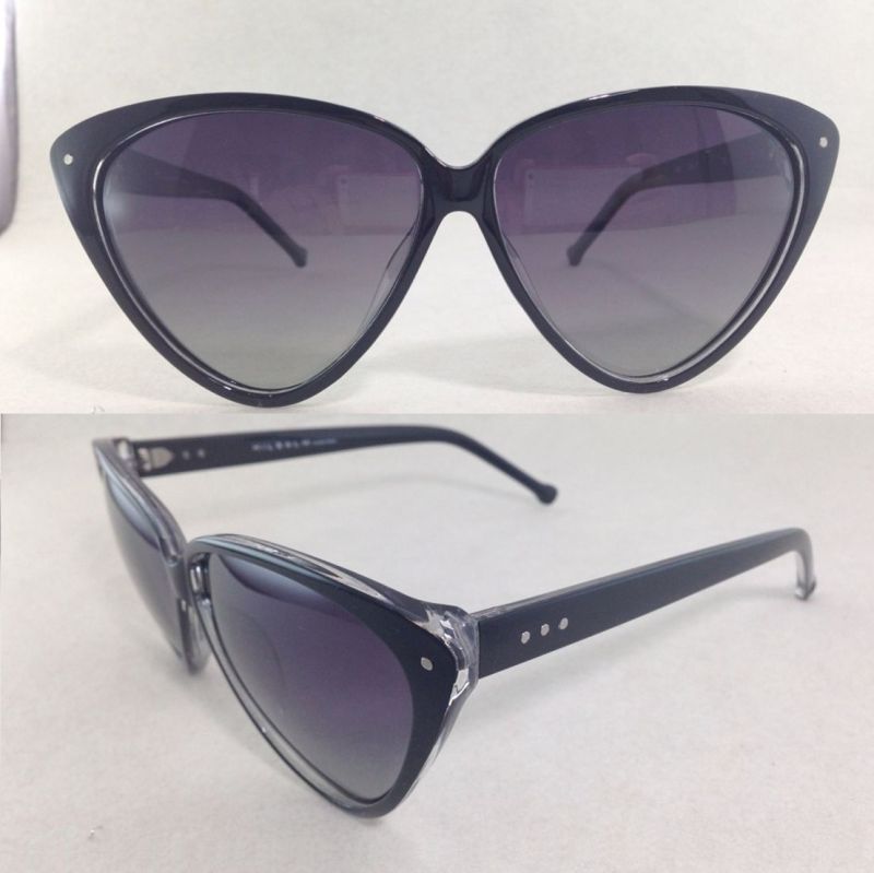 Fashion Acetate&Metal Polarized Sunglasses P01090