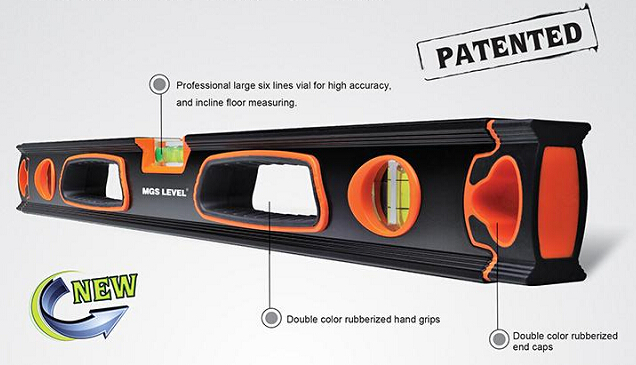 Professional Box Level with Magnets.