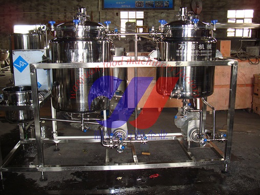 200L Milk Breakfast Maker/ Milk Batch Pasteurizer