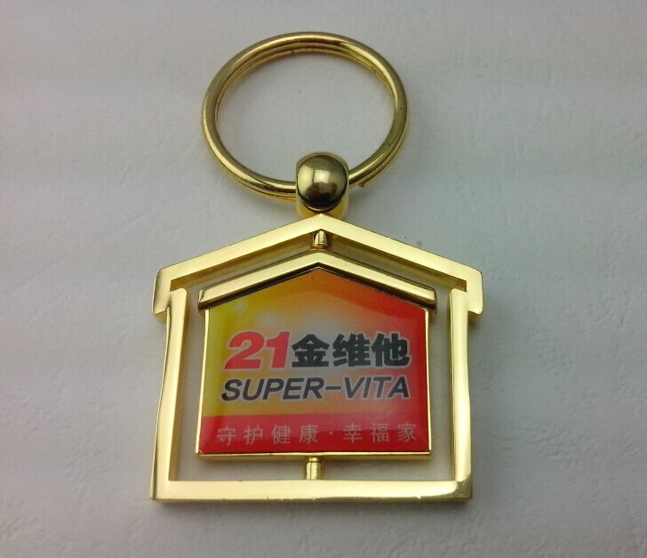 Organizational Keychain with Nickel Plating, Key Accessories (GZHY-KC-008)