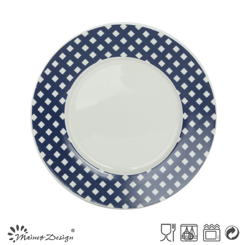 20.5cm Porcelain Salad Plate with Decal