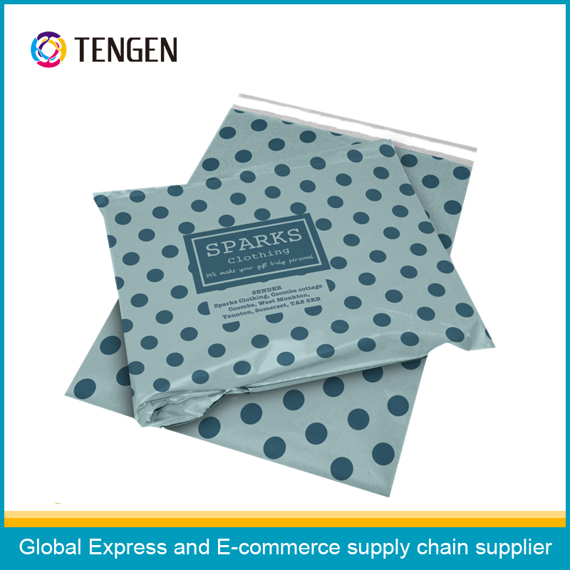 Custom Logo Printing Self-Seal Reusable Polythene Mailing Bags