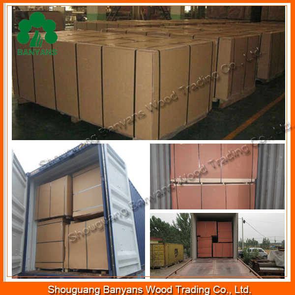 Melamine Laminated MDF Board/Melamine MDF Board/MDF Melamine Board/MDF