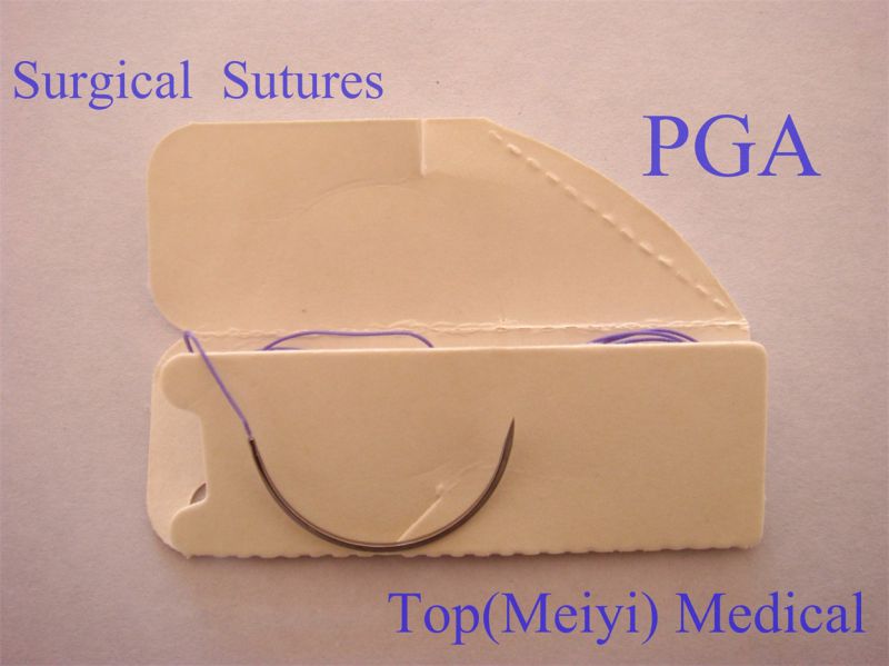 Rapide Polyglycolic Acid Surgical Suture with Needle