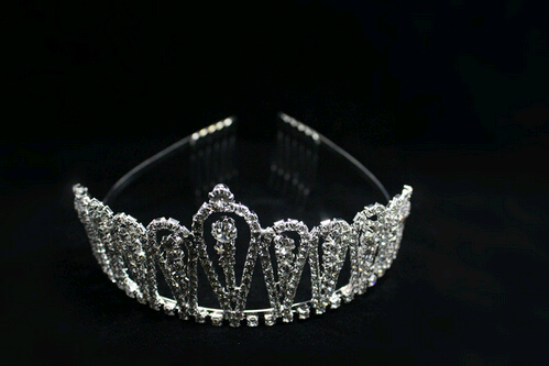 New Plastic Fairy Blinking Metallic Princess Tiaras and Crowns