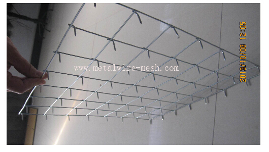 Welded Wire Mesh with Nail Side for Fencing